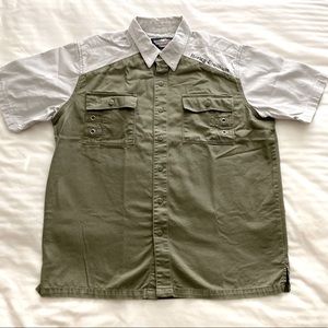Mens XL Harley-Davidson Button Down Shirt